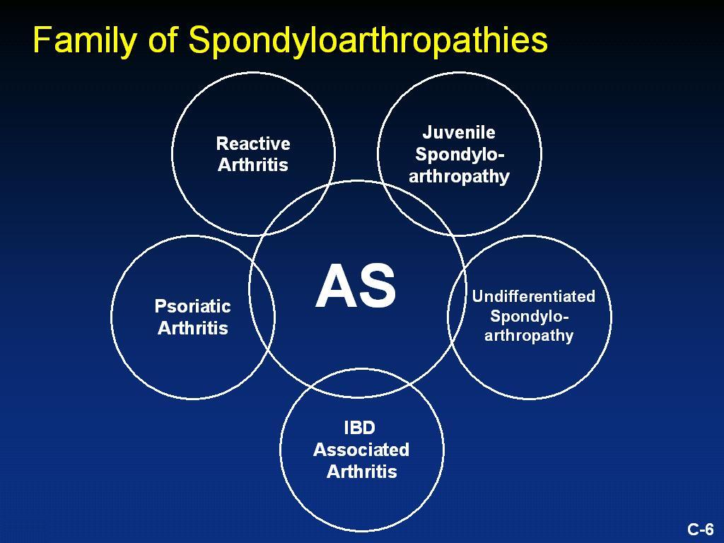 The Spondyloarthropathies